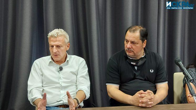 Петър Москов и Георги Манев