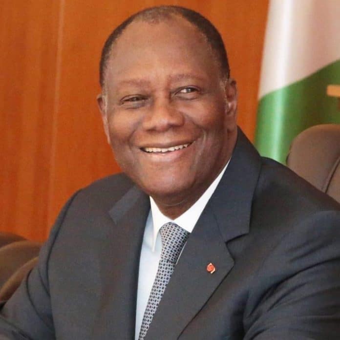 Президентът на Кот д'Ивоар Аласане Уатара