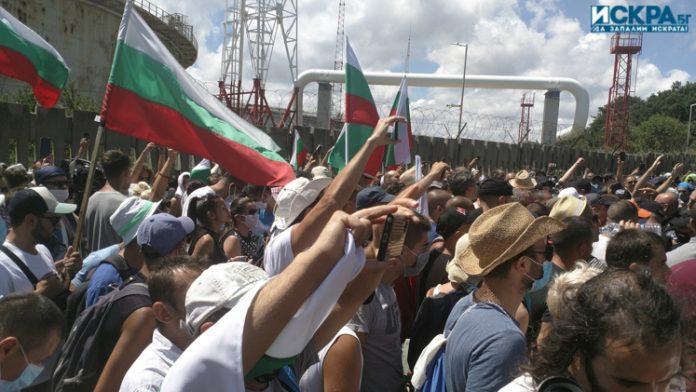 Протестът в парк "Росенец"