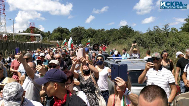 Протестът в парк "Росенец"