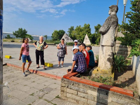 Жители на протест