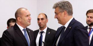 Румен Радев и Андрей Пленкович