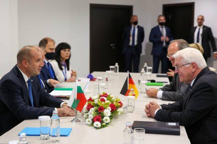 Румен Радев и Франк-Валтер Щайнмайер