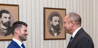 Румен Радев и Роберто Санторели