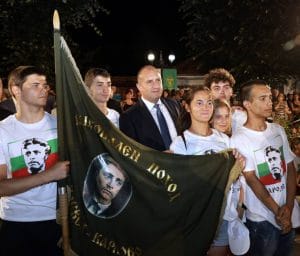 Румен Радев в Карлово