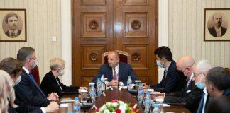 Среща за инициативата "Три морета"