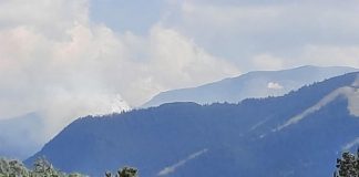 Пожар над Боровец