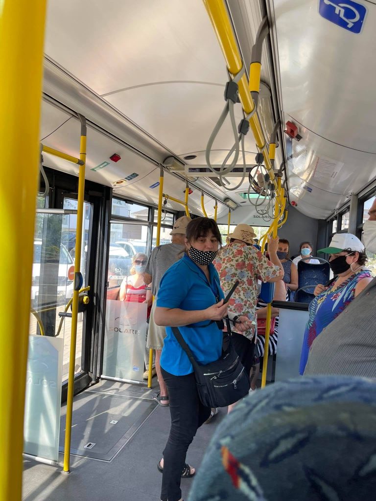Конфликт в автобус на "Бургасбус"