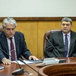 Министърът на вътрешните работи Бойко Рашков представя главен комисар Петър Тодоров