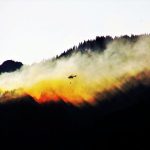 Хеликоптер, пожар