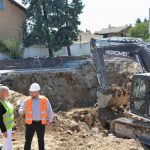 Инспекция на ремонта на жп гарата в Белово