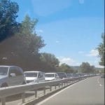 Километрично задръстване