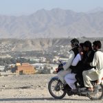 Кабул, мотоциклет.