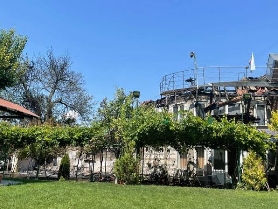 Опожарен имот