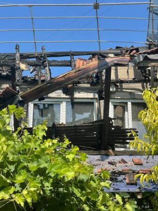 Опожарен имот