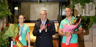 Посрещане на златната ни медалистка