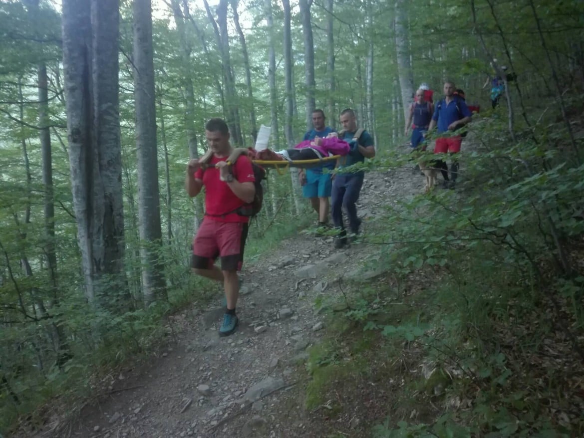Жена е пострадала при туристически поход в района на село