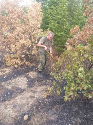 Пожар в Хисаря