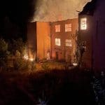 Пожар в Долно село