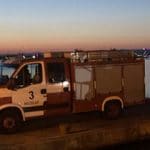 Пожарна кола в Несебър