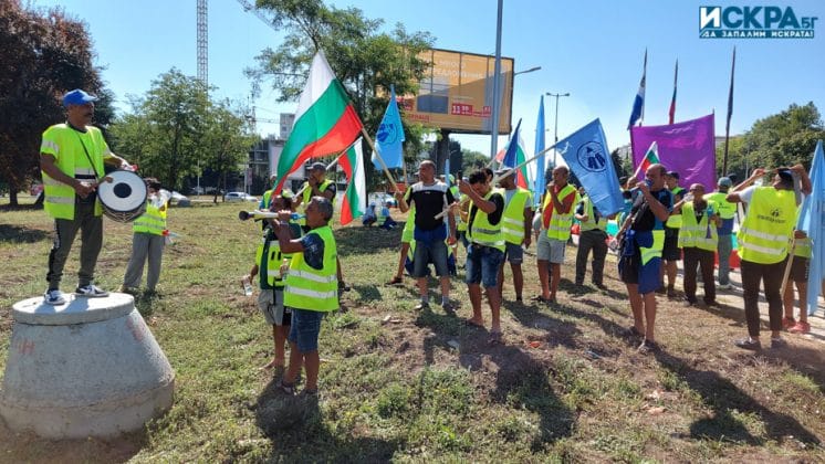 Протест -"Автомагистрали – Черно море“