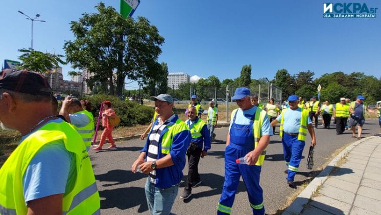 Протест -"Автомагистрали – Черно море“