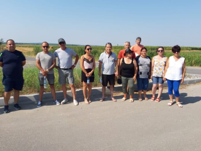 Протест в Кубратско