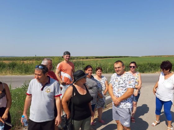 Протест в Кубратско