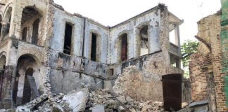 Разрушения в Хаити