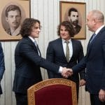 Среща на Радев с млади медици