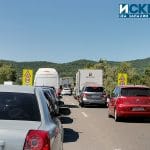 Задръстване на АМ "Тракия"