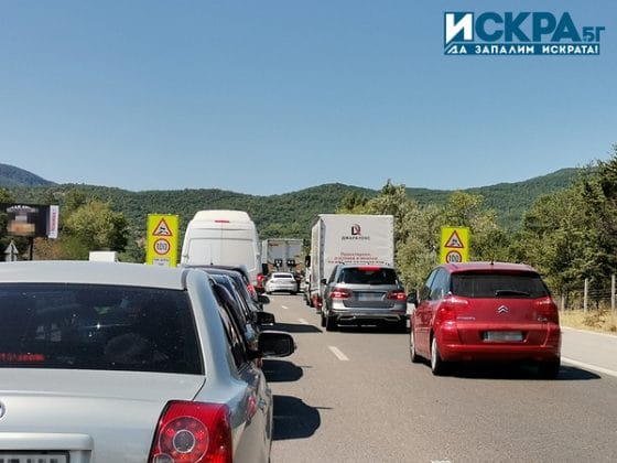 Задръстване на АМ "Тракия"