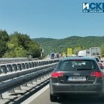 Задръстване на АМ "Тракия"