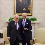 Премиер на Великобритания Борис Джонсън и Президент на САЩ Джо Байдън.