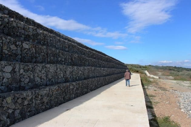 Инспекция на укрепление край "Сарафово"