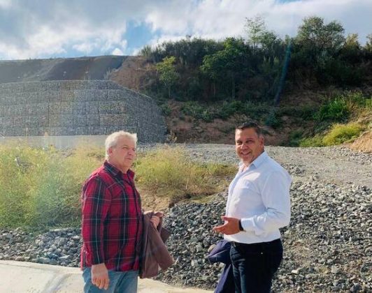 Инспекция на укрепление край "Сарафово"