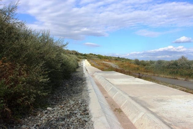 Инспекция на укрепление край "Сарафово"