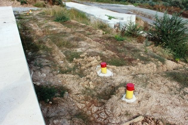 Инспекция на укрепление край "Сарафово"