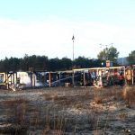 Изгорелите каравани