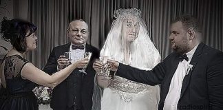 Младоженци