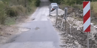 Опасен път в Плевенско