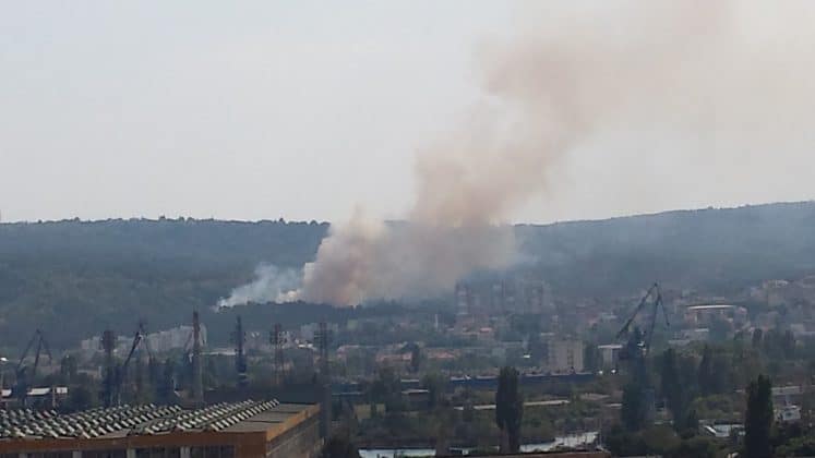 Пожар във Варна