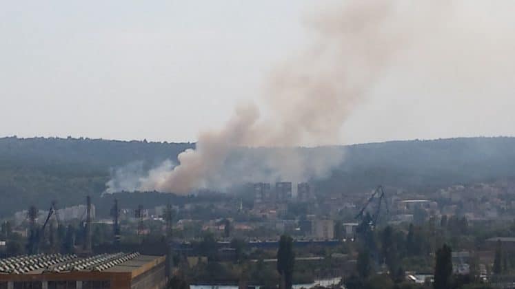 Пожар във Варна