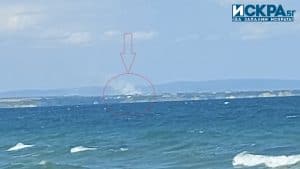 Пожар около Ахелой