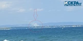 Пожар около Ахелой