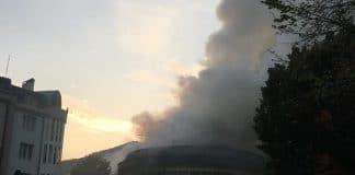Пожар в Благоевград