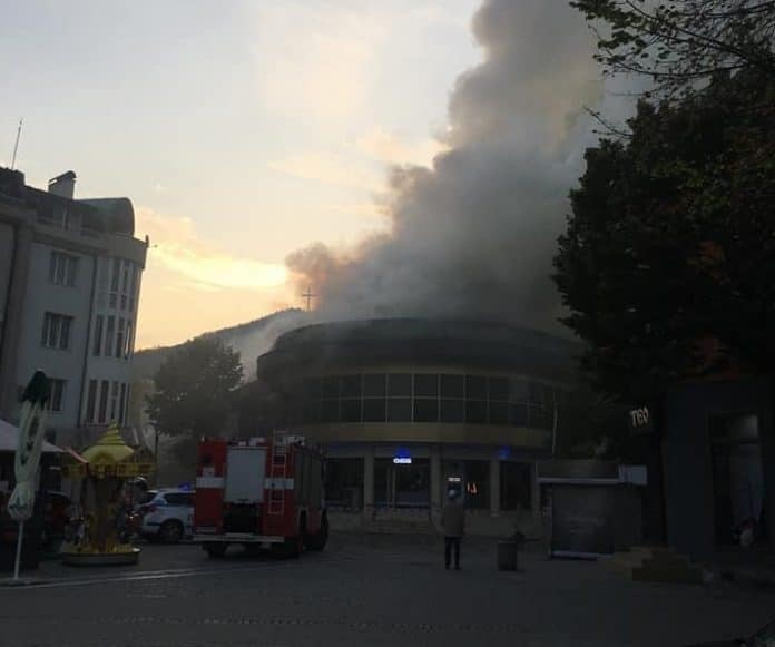 Пожар в Благоевград