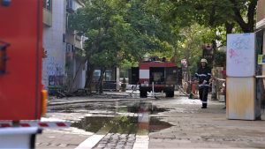 Пожар в Благоевград