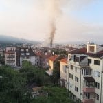 Пожар в Благоевград
