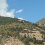 Пожар в горите край Карлово